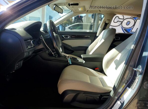 JHMFE1F77NX004159 2022 HONDA CIVIC Gray Vista interior delantera