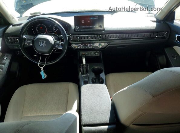 JHMFE1F77NX004159 2022 HONDA CIVIC Gray Vista del salpicadero