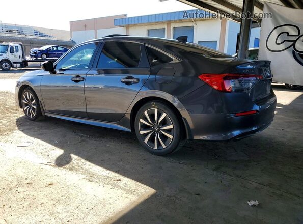 JHMFE1F77NX004159 2022 HONDA CIVIC Gray Trasero izquierdo
