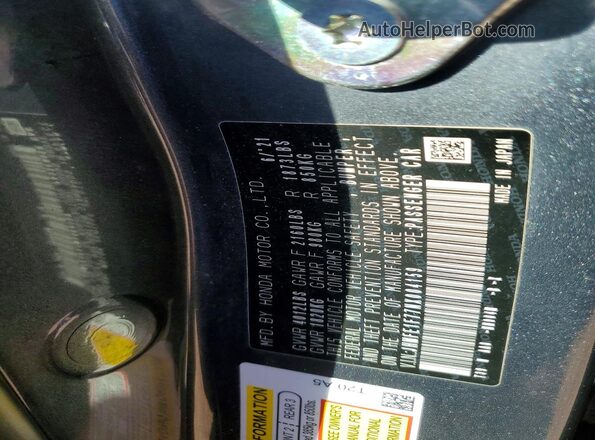 JHMFE1F77NX004159 2022 HONDA CIVIC Gray Vista del compartimento del motor