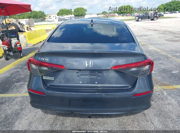 JHMFE1F77NX007949 2022 HONDA CIVIC Gray 
