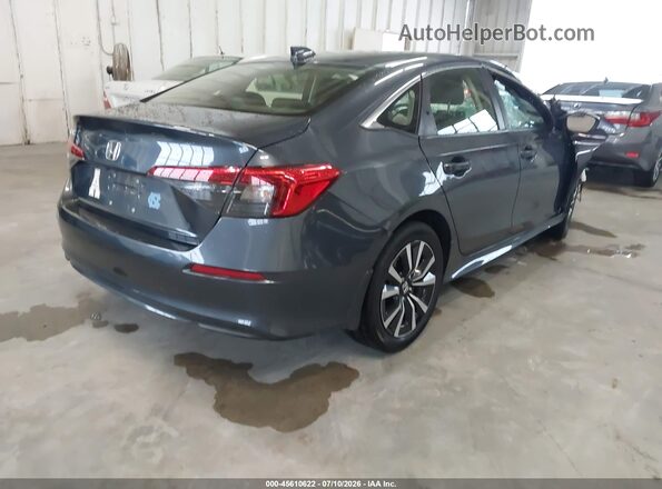 JHMFE1F79NX004812 2022 HONDA CIVIC Gray Задня права чверть