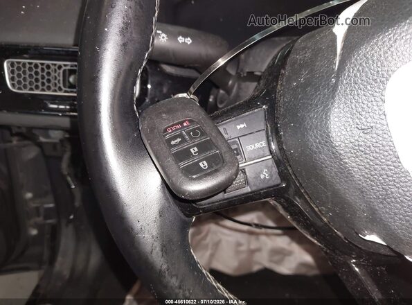 JHMFE1F79NX004812 2022 HONDA CIVIC Gray Вид ззаду