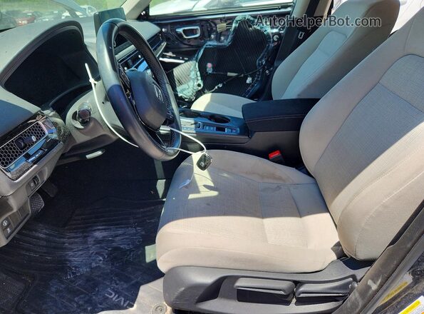 JHMFE1F79NX010156 2022 HONDA CIVIC Gray Вид салону спереду