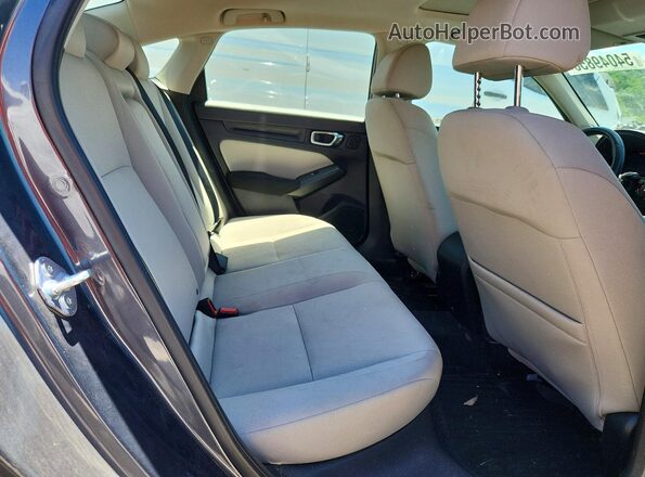 JHMFE1F79NX010156 2022 HONDA CIVIC Gray Вид задніх сидінь