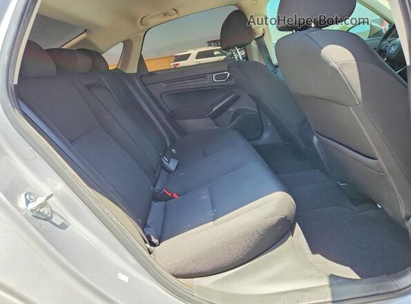 JHMFE1F7XNX001336 2022 HONDA CIVIC Silver Widok tylnych siedzeń