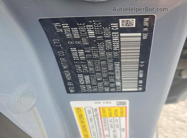 JHMFL4H80SX000463 2025 HONDA CIVIC Gray Շարժիչի բաժամունքի տեսք