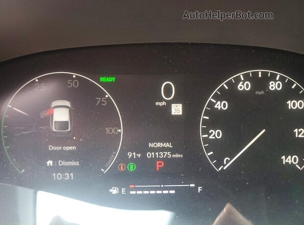 JHMFL4H89SX005791 2025 HONDA CIVIC Teal Widok zestawu wskaźników