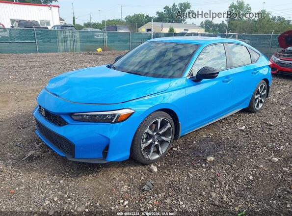 JHMFL4H90SX005588 2025 HONDA CIVIC Light Blue Передня ліва чверть