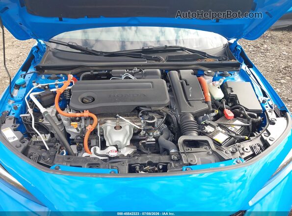 JHMFL4H90SX005588 2025 HONDA CIVIC Light Blue Вид ззаду