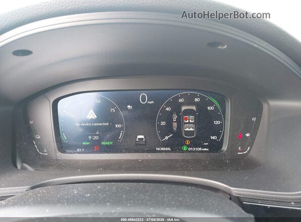 JHMFL4H90SX005588 2025 HONDA CIVIC Light Blue Вид задніх сидінь