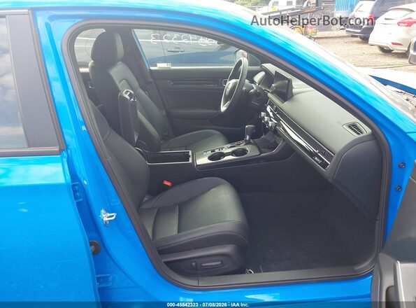 JHMFL4H90SX005588 2025 HONDA CIVIC Light Blue Вид салону спереду