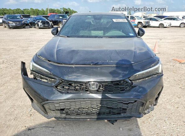 JHMFL4H91SX002845 2025 HONDA CIVIC Black Դիմացի տեսք