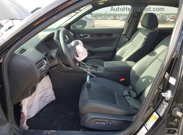 JHMFL4H91SX002845 2025 HONDA CIVIC Black Սալոնի դիմացի տեսք