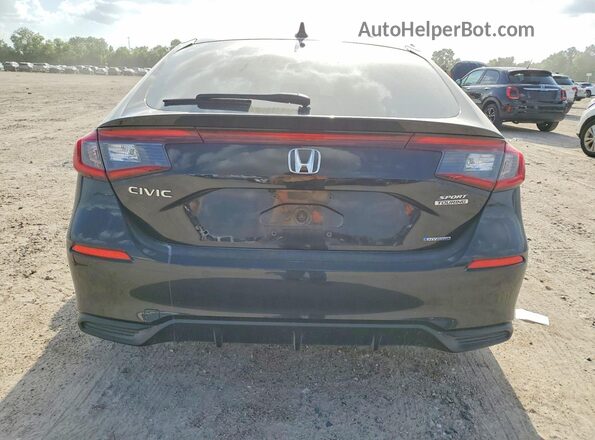JHMFL4H91SX002845 2025 HONDA CIVIC Black Հետևի տեսք