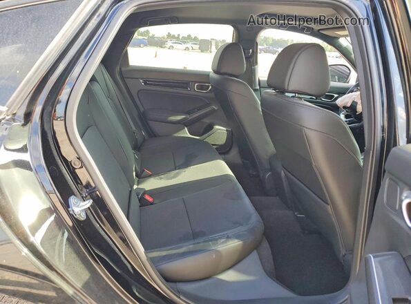 JHMFL4H91SX002845 2025 HONDA CIVIC Black Հետևի նստատեղերի տեսք