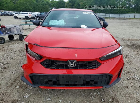 JHMFL4H93SX002748 2025 HONDA CIVIC Red Vista frontal