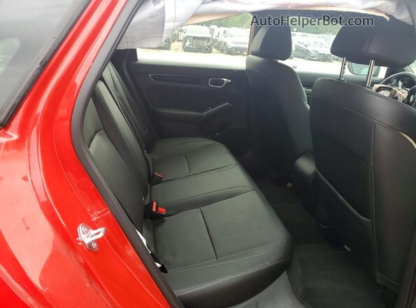 JHMFL4H93SX002748 2025 HONDA CIVIC Red Vista de los asientos traseros
