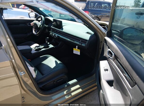 JHMFL4H94SX004749 2025 HONDA CIVIC Brown Вид салону спереду