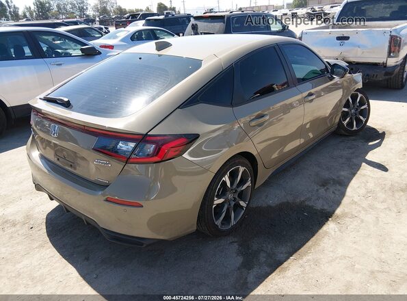 JHMFL4H94SX004749 2025 HONDA CIVIC Brown Задня права чверть