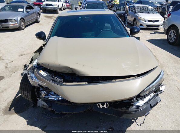 JHMFL4H94SX004749 2025 HONDA CIVIC Brown Вид задньої частини салону