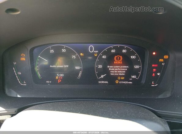JHMFL4H94SX004749 2025 HONDA CIVIC Brown Вид задніх сидінь