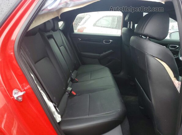 JHMFL4H94SX004766 2025 HONDA CIVIC Red Вид задніх сидінь