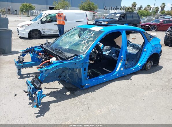 JHMFL4H95SX000032 2025 HONDA CIVIC Blue Przód lewy