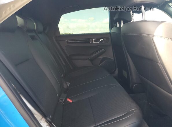JHMFL4H95SX002864 2025 HONDA CIVIC Blue Вид задніх сидінь