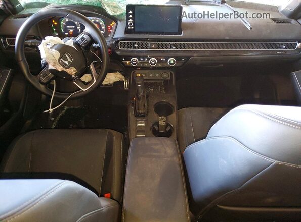 JHMFL4H97SX000405 2025 HONDA CIVIC Gray Widok deski rozdzielczej