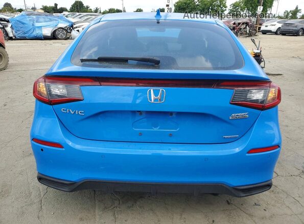 JHMFL4H99SX002222 2025 HONDA CIVIC Blue Vista trasera