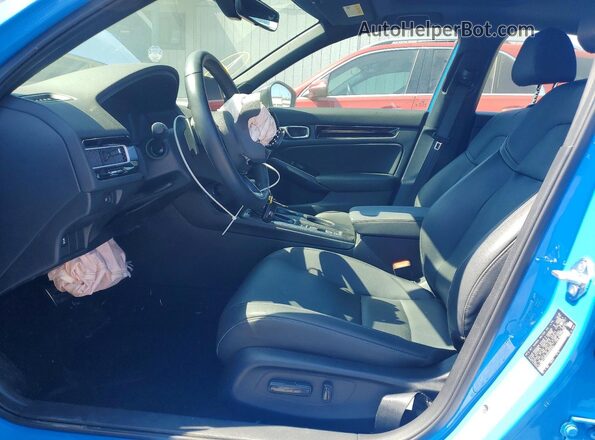 JHMFL4H99SX002222 2025 HONDA CIVIC Blue Vista interior delantera