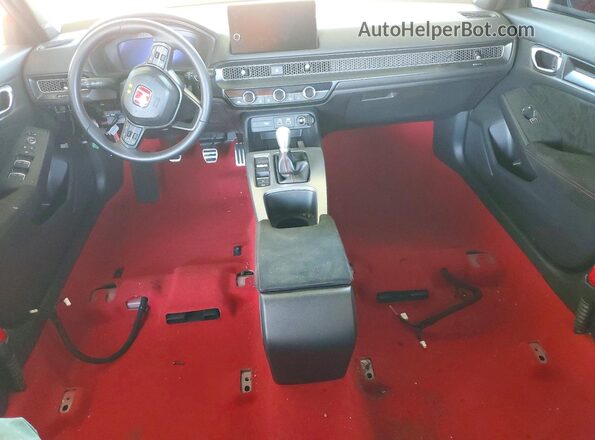 JHMFL5G40RX004219 2024 HONDA CIVIC Red Առջևի վահանակի տեսք