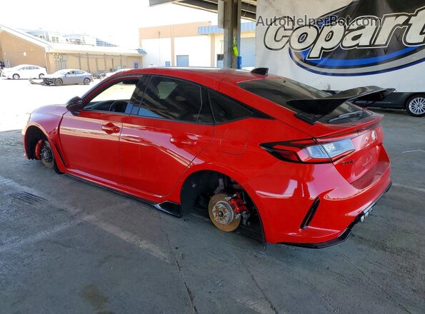 JHMFL5G40RX004219 2024 HONDA CIVIC Red Հետևի ձախ