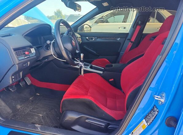 JHMFL5G44RX095432 2024 HONDA CIVIC Blue Widok wnętrza z przodu
