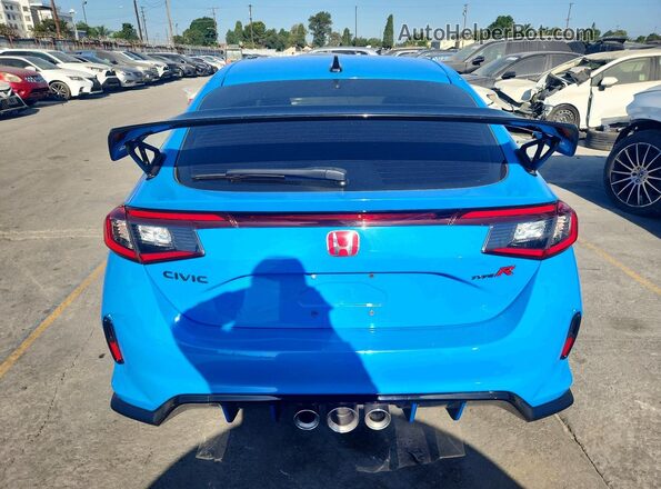 JHMFL5G44RX095432 2024 HONDA CIVIC Blue Widok z tyłu