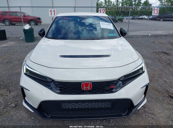 JHMFL5G44SX001846 2025 HONDA CIVIC White Вид задньої частини салону