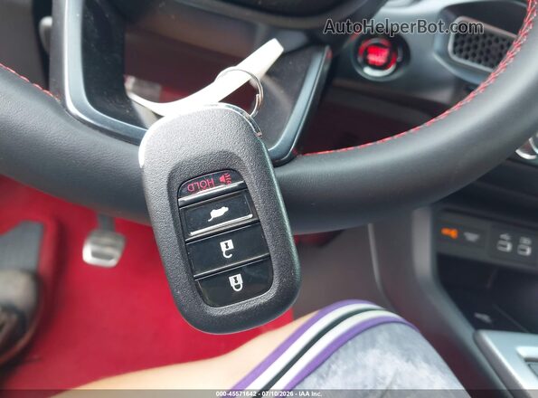 JHMFL5G44SX001846 2025 HONDA CIVIC White Вид панелі приладів
