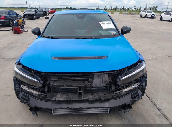 JHMFL5G44SX007906 2025 HONDA CIVIC Blue Vista frontal