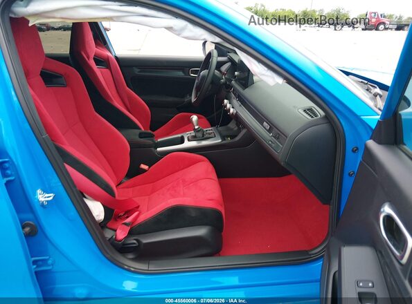 JHMFL5G44SX007906 2025 HONDA CIVIC Blue Vista interior delantera