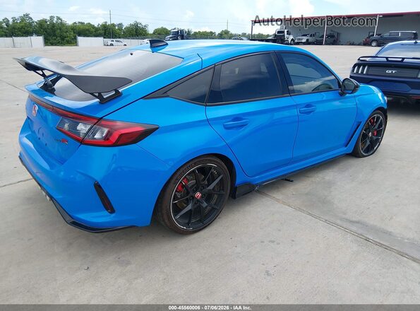 JHMFL5G44SX007906 2025 HONDA CIVIC Blue Trasero derecho