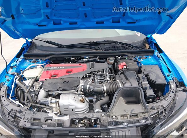 JHMFL5G44SX007906 2025 HONDA CIVIC Blue Vista trasera