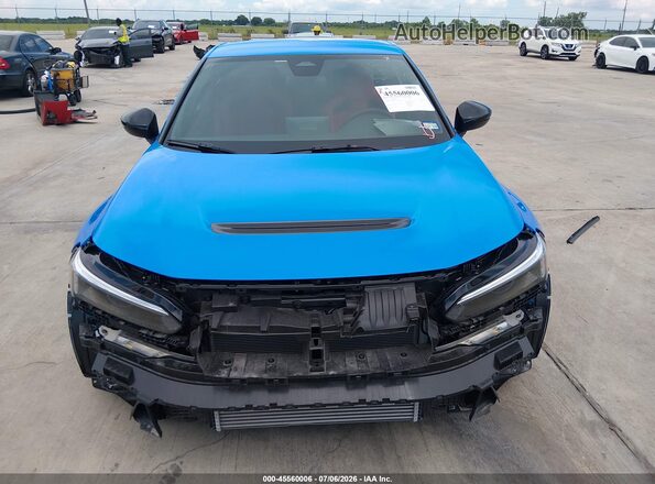JHMFL5G44SX007906 2025 HONDA CIVIC Blue Vista del cuadro de instrumentos