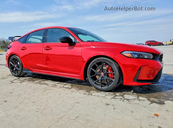 JHMFL5G47SX008113 2025 HONDA CIVIC Red Передня права чверть