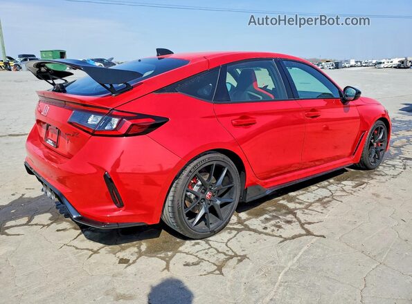 JHMFL5G47SX008113 2025 HONDA CIVIC Red Задня права чверть
