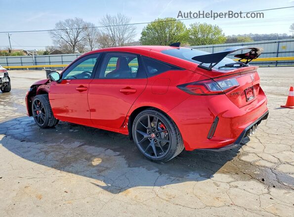 JHMFL5G47SX008113 2025 HONDA CIVIC Red Задня ліва чверть