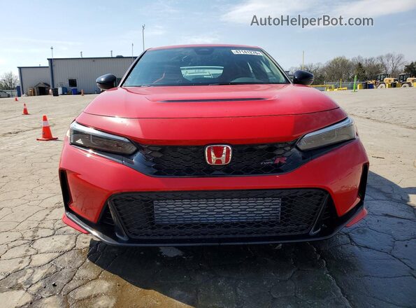 JHMFL5G47SX008113 2025 HONDA CIVIC Red Вид спереду
