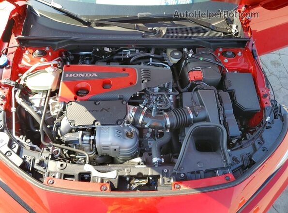 JHMFL5G47SX008113 2025 HONDA CIVIC Red Вид задньої частини салону