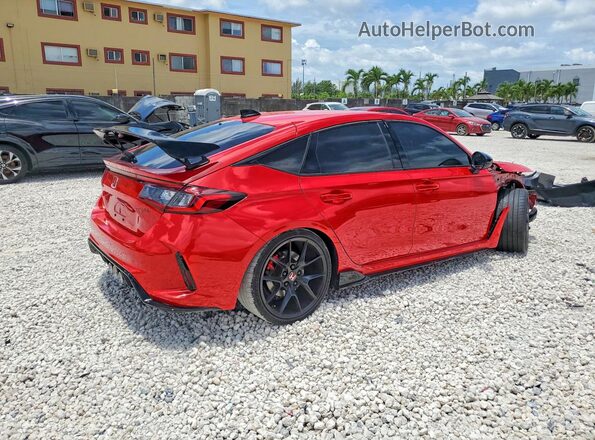JHMFL5G49SX002877 2025 HONDA CIVIC Красный Задняя правая четверть