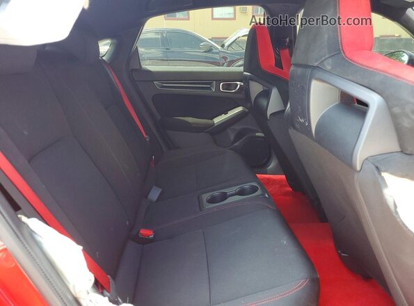 JHMFL5G49SX002877 2025 HONDA CIVIC Красный Вид задних сидений
